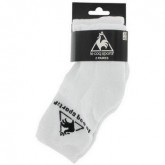 Soldes Le Coq Sportif Packs De 2 Socquettes Homme Blanc - Chaussettes Homme